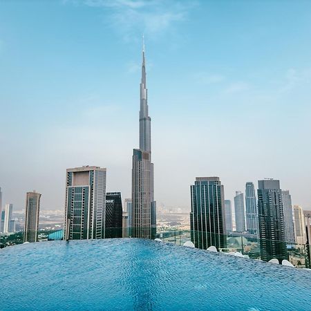 Aliving Luxury 2Br With Infinity Pool At Paramount Hotel Midtown Close To Dubai Mall & Burj Khalifa Exteriör bild