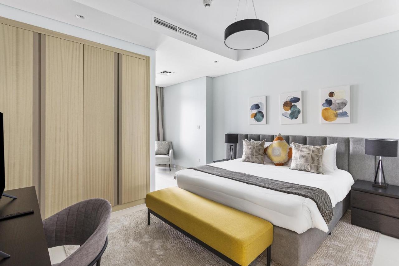 Aliving Luxury 2Br With Infinity Pool At Paramount Hotel Midtown Close To Dubai Mall & Burj Khalifa Exteriör bild