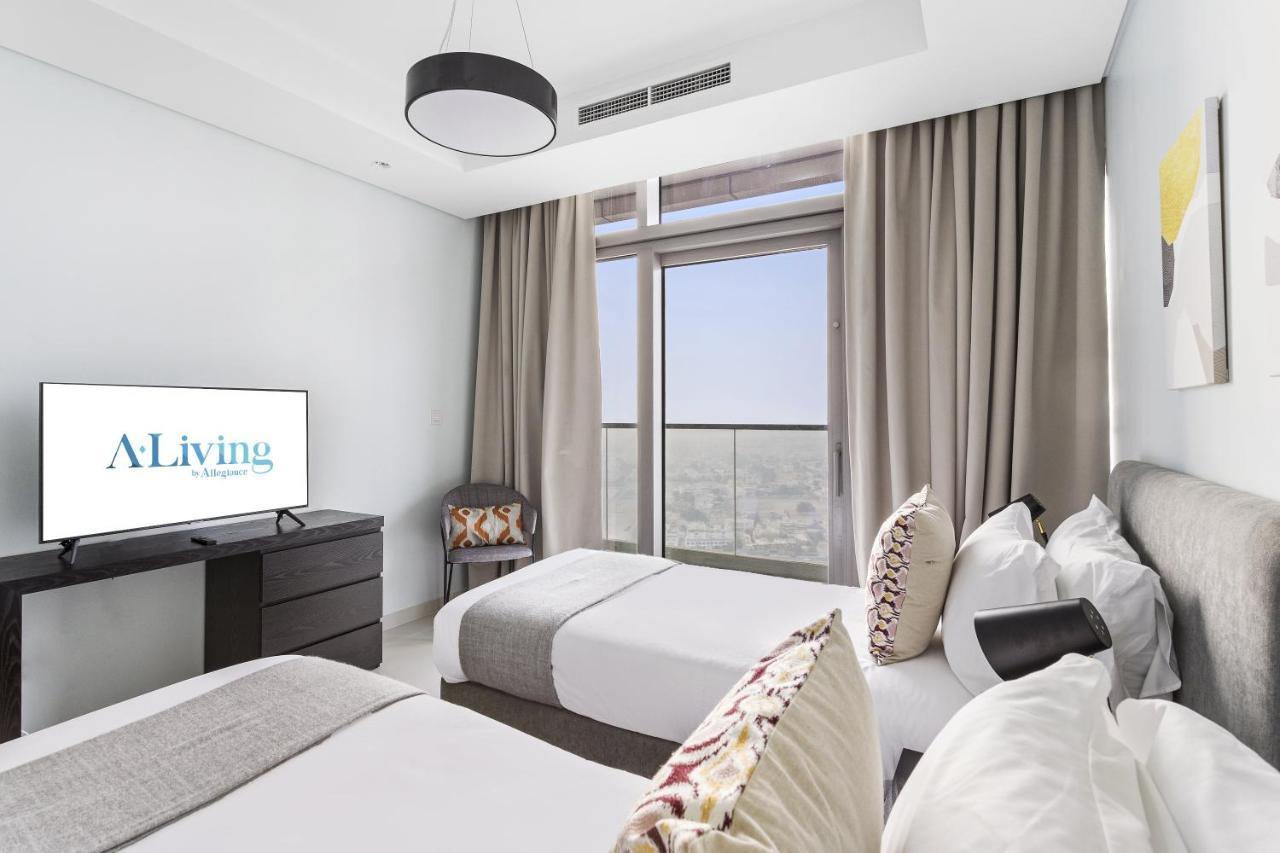 Aliving Luxury 2Br With Infinity Pool At Paramount Hotel Midtown Close To Dubai Mall & Burj Khalifa Exteriör bild